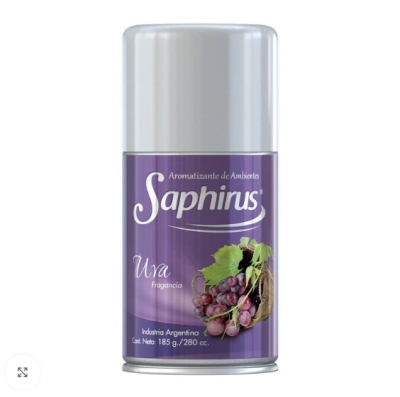 Aromatizador Aerosol Saphirus ( Uva )