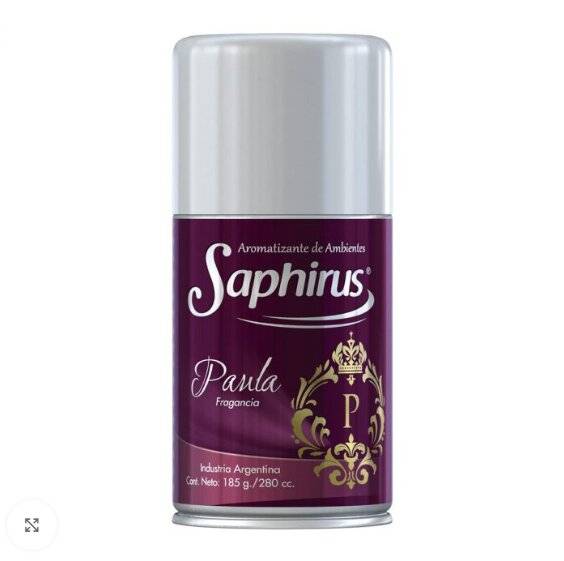 Aromatizador Aerosol Saphirus ( Paula )