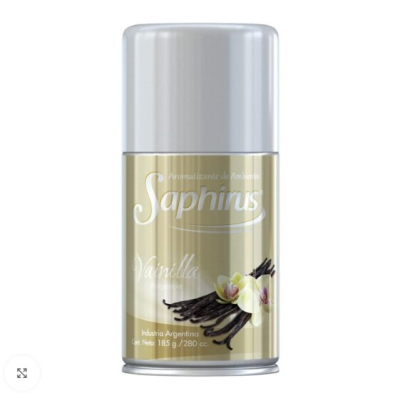 Aromatizador Aerosol Saphirus ( Vainilla )