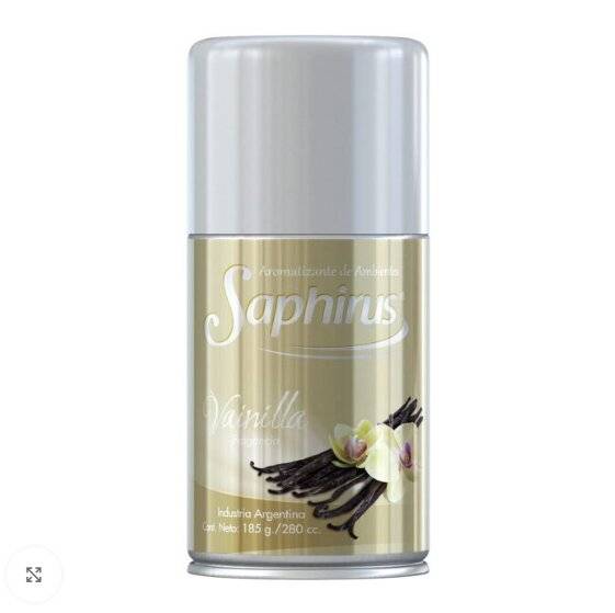 Aromatizador Aerosol Saphirus ( Vainilla )