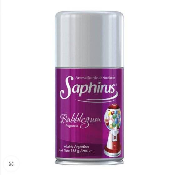 Aromatizador Aerosol Saphirus ( Bubblegum )