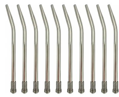 Bombilla Resorte Romyl Plateada ( Pack X 10 )