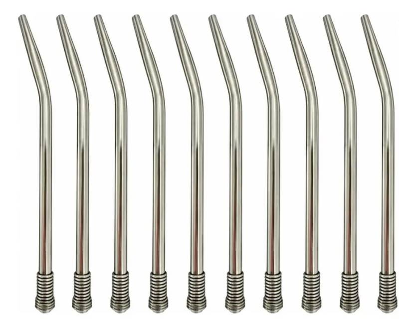Bombilla Resorte Romyl Plateada ( Pack X 10 )